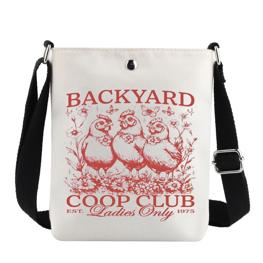 Chicken Crossbody Bag Chicken Lady Gifts Chicken Owner Gifts Chicken Farmer :|